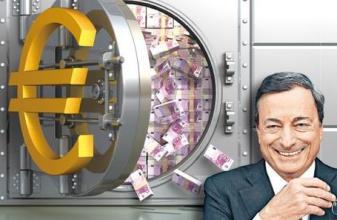 据彭博报道，欧洲央行宣布扩大购债规模后，欧洲对信贷风险的追捧体现在掉期市场，因为投资者正努力寻找足够的债券以满足他们的需求。